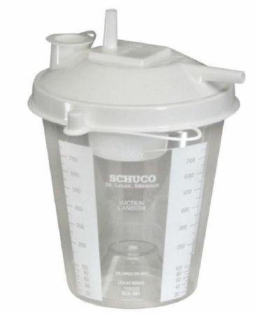 Allied Healthcare Canister Schuco® 800 mL Snap-On Lid