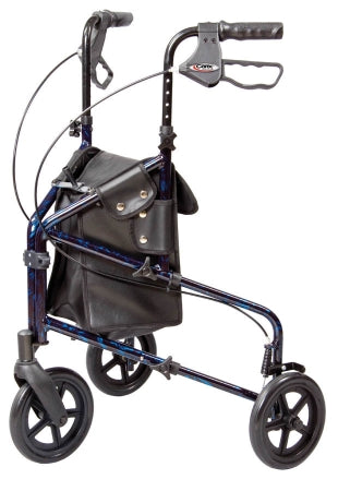 Apex-Carex Healthcare 3 Wheel Rollator Carex® Adjustable Height / Lightweight / Folding