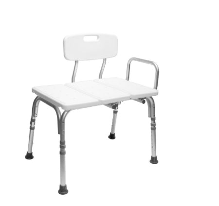 Apex-Carex Healthcare Carex® Knocked Down Bath Transfer Bench Arm Rail 31-1/2 Inch Seat Height 300 lbs. Weight Capacity