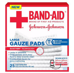 J & J Sales Gauze Sponge Band-Aid® Gauze 4 X 4 Inch Square Sterile