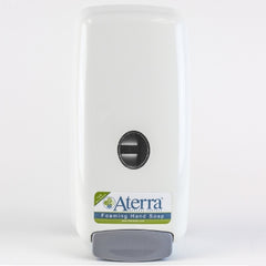 B4 Brands Hand Hygiene Dispenser Aterra™ White Push Bar 1000 mL Wall Mount - M-951501-2866 - Case of 12