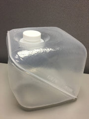 Fisher Scientific Lab Storage Container Knocked Down Cubitainer® General Purpose Container Polyethylene 3,800 mL (1 gal.)