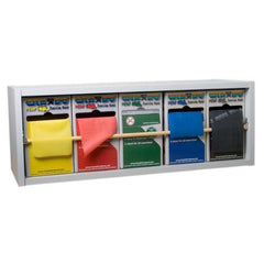 Fabrication Enterprises Exercise Band Rack Cando Dispens-a-Band 6 X 12 X 41 Inch, Wood