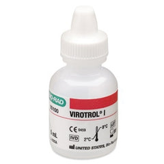 Bio-Rad Laboratories Unassayed Control Virotrol® I HBsAg, Antobodies to HIV-1, HCV, HBc, CMV, HTLV-I Single Level, Class B 1 X 5 mL