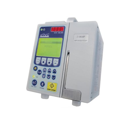 Zyno Solutions LLC Infusion Pump Z-800F Battery Linear Peristaltic 8.6 X 5.7 X 5.3 Inch 7 lbs. 1 to 9999 mL Volume 1 to 1200 mL / Hr. Flow Rate Digital - M-953318-1213 - Each