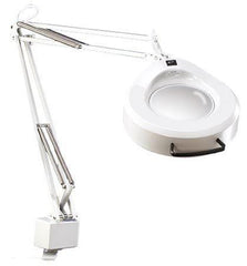 Accu-Scope Inc Magnifying Lamp IFM1A 5D 3C Clamp Mount Fluorescent 22 Watt Light Gray