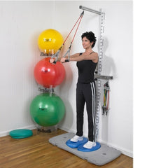 Fabrication Enterprises Professional Wall and Platform Exercise Stations Thera-Band 10 X 35 X 90 Inch