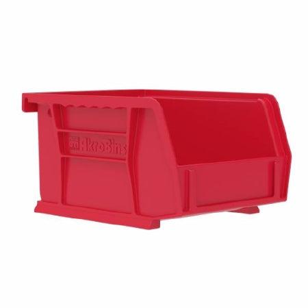 Akro-Mils Storage Bin AkroBins® Red Industrial Grade Polymers 3 X 4-1/8 X 5-3/8 Inch - M-954134-1908 - CT/24