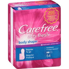 Energizer Personal Care Feminine Pad Carefree® actifresh® Pantyliner Regular Absorbency