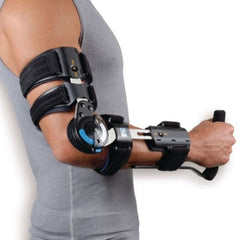Patterson Medical Supply Elbow Brace Innovator X Left Elbow Black
