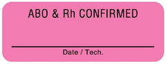 United Ad Label Pre-Printed Label UAL™ Advisory Label Pink Fluorescent Paper 3/4 X 2 Inch - M-955115-2943 - Roll of 1