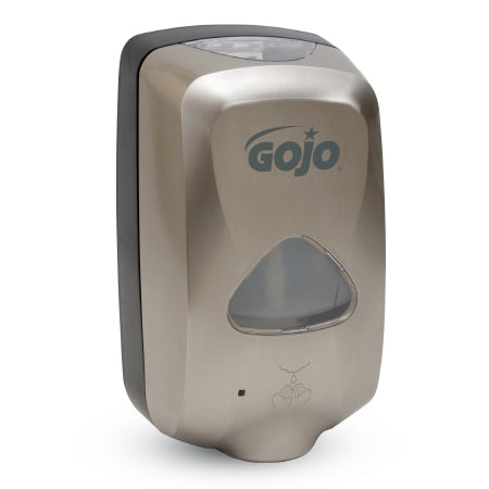 GOJO Hand Hygiene Dispenser GOJO® TFX™ Brushed Metallic Plastic Touch Free 1200 mL Wall Mount - M-955449-3110 - Case of 12