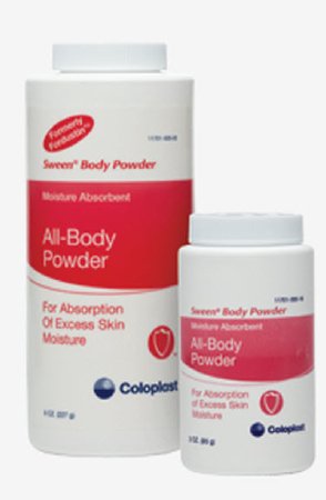 Coloplast Body Powder Sween® 3 oz. Lightly Scented Shaker Bottle Corn Starch