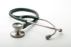 American Diagnostic Corp Cardiology Stethoscope Adscope® Green 1-Tube 19 Inch Tube Double-Sided Chestpiece