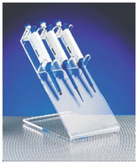 Fisher Scientific Pipette Stand Fisherbrand™ Clear Acrylic, 3-Place, 6 X 8 X 12 Inch