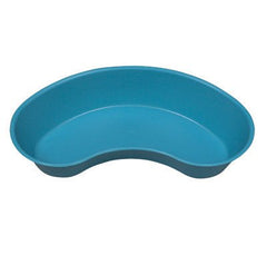 Mabis Healthcare Emesis Basin Blue Plastic Reusable