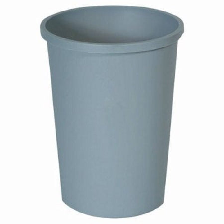 Lagasse Trash Can Rubbermaid® Untouchable® 11 gal. Round Gray Plastic Open Top - M-956233-2052 - Each
