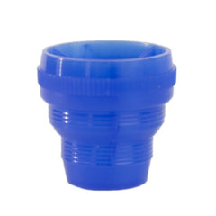 Dynamic Diagnostics Tube Closure Polyethylene Plug Cap Dark Blue 10 to 16 mm For 10, 12, 13 and 16 mm Tubes