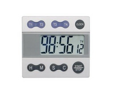 Cardinal Electronic Stop Watch / Timer Large Digit Traceable® Big-Digit 100 Minutes Digital Display