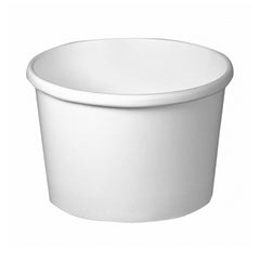 Solo Cup Food Container Flexstyle® White Single Use Paper 2-1/4 X 3 X 3-1/6 Inch