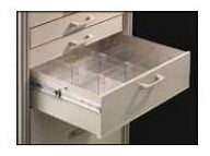Intermetro Industries Cart Flexible Drawer Divider Kit For Basix Plus and Basix Cart
