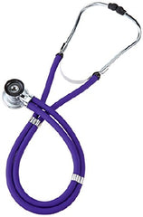 Prestige Medical Sprague Stethoscope Purple 2-Tube 22 Inch Tube Double-Sided Chestpiece