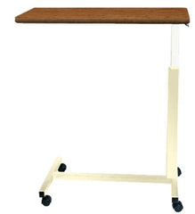 AmFab Company Overbed Table AmFab™ Non-Tilt Automatic Spring Assisted Lift 28 to 45 Inch Height Range