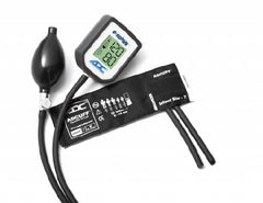 American Diagnostic Corp Digital Aneroid Sphygmomanometer with Cuff E-sphyg™ 2-Tube Pocket Size Hand Held Small Adult / Child Size 10 Cuff