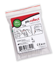 PTS Diagnostics PTS Diagnostics Capillary Blood Collection Tube Micro-hematocrit Plain 30 µL Green Stripe Without Closure Glass Tube