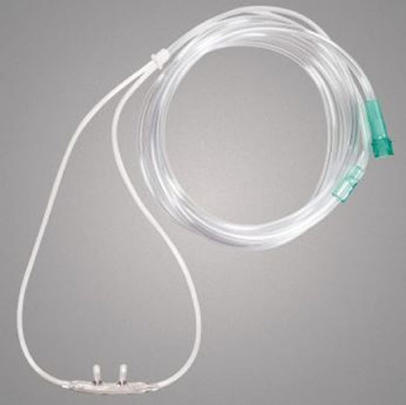 Vyaire Medical ETCO2 Nasal Sampling Cannula with O2 Delivery With Oxygen Delivery AirLife® Adult Curved Prong / NonFlared Tip