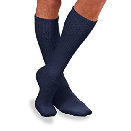 BSN Medical Diabetic Socks JOBST® Sensifoot™ Knee High X-Large (12-1/2 to 14 Inch Shoe Navy Closed Toe