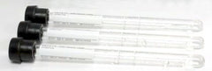 Elitech Group Inc Excyte® Non-Vacuum Tube Sedimentation Tube Westergren Erythrocyte Sedimentation (ESR) Sodium Citrate Additive 8 X 120 mm 1 mL Black Conventional Closure Glass Tube