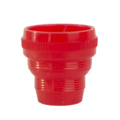 Dynamic Diagnostics Tube Closure Polyethylene Plug Cap Red 10 to 16 mm For 10, 12, 13 and 16 mm Tubes