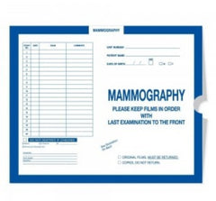 Precision Dynamics Mammography Insert Jacket FilePro® Dark Blue 10-1/2 X 12-1/2 Inch