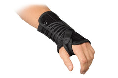 Breg Wrist Brace Breg® Aluminium / Felt / Suede Left Hand Black One Size Fits Most