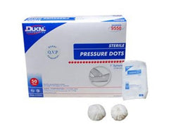 Dukal Gauze Pressure Dot Dukal™ Nonwoven 1-Ply 1 Inch Sphere Sterile