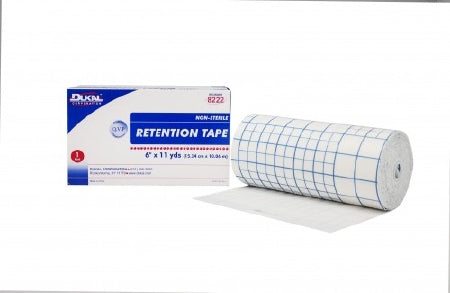 Dukal Dressing Retention Tape Dukal™ Pre-Cut 6 Inch X 11 Yard White NonSterile