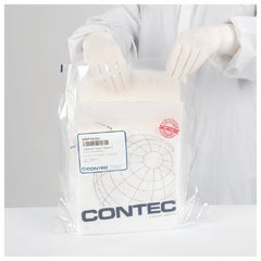 Fisher Scientific Cleanroom Wipe Contec™ Amplitude™ Kappa™ ISO Class 5 White Sterile Rayon / Polyester 12 X 12 Inch Disposable - M-959071-4746 - Case of 40