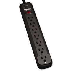 Tripp Lite Protect It! Surge Protector, 7 Outlets, 12 ft Cord, 1080 Joules, Black