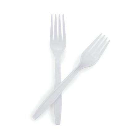 Fork McKesson General Purpose White Polypropylene