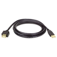 Tripp Lite USB 2.0 A Extension Cable (M/F), 10 ft., Black