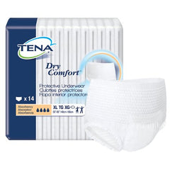 Essity HMS North America Inc Unisex Adult Absorbent Underwear TENA® Dry Comfort™ Pull On with Tear Away Seams X-Large Disposable Moderate Absorbency - M-959414-1770 - Pack of 14