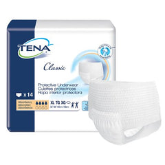 Essity HMS North America Inc Unisex Adult Absorbent Underwear TENA® Classic Pull On with Tear Away Seams X-Large Disposable Moderate Absorbency - M-959417-1255 - Case of 56