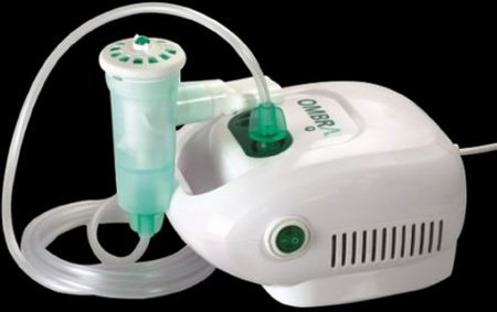 Monaghan Medical Ombra™ Compressor Nebulizer System Small Volume 6 mL Medication Cup Universal Mouthpiece Delivery