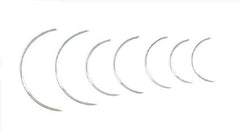 Suture Needle Integra® Miltex® 1/2 Circle Cutting Edge Needle Cutting Edge Type Size 6 Needle