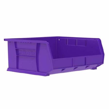 Akro-Mils Storage Bin AkroBins® Purple Industrial Grade Polymers 7 X 14-3/4 X 16-1/2 Inch - M-959994-2517 - CT/6