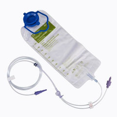 Cardinal Enteral Feeding Pump Spike Set with Bag Kangaroo™ Joey ENPlus 1000 mL DEHP-Free PVC