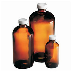 Fisher Scientific Boston Round Bottle Narrow Mouth Glass 60 mL (2 oz.)