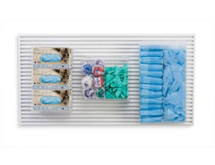Market Lab Inc PPE Dispenser Wall Mount Bulk Clear 5.63 X 12.38 X 21 Inch Acrylic