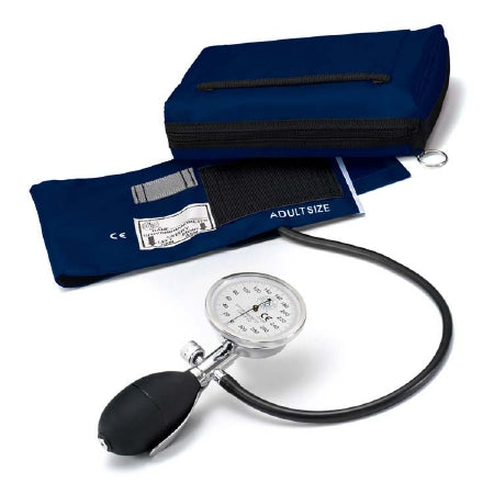 Prestige Medical Aneroid Sphygmomanometer with Cuff Prestige Medical 1-Tube Pocket Size Hand Held Adult Large Cuff